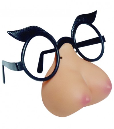 Lentes con nariz de senos